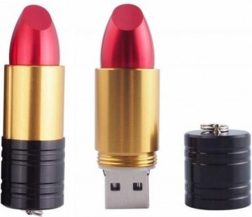 Usb stick lippenstift